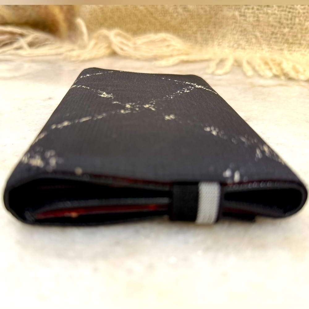 Chanel Black and White Travel Line Nylon Bifold Long Wallet - Picture 6 of 11